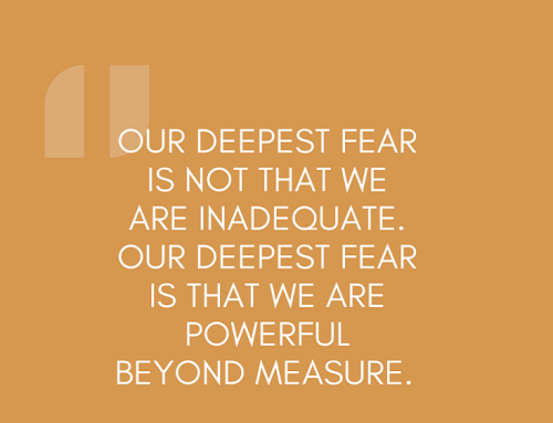 ‘Onze grootste angst is dat we onmetelijk krachtig zijn’